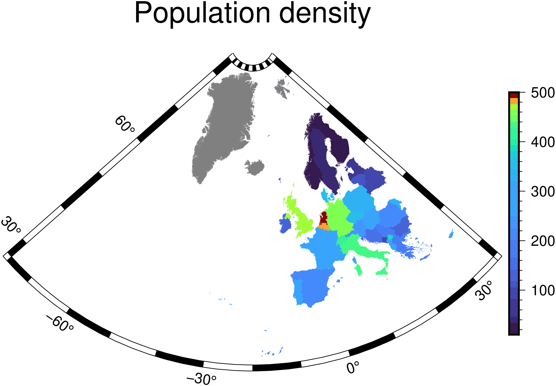 DCW choropleth